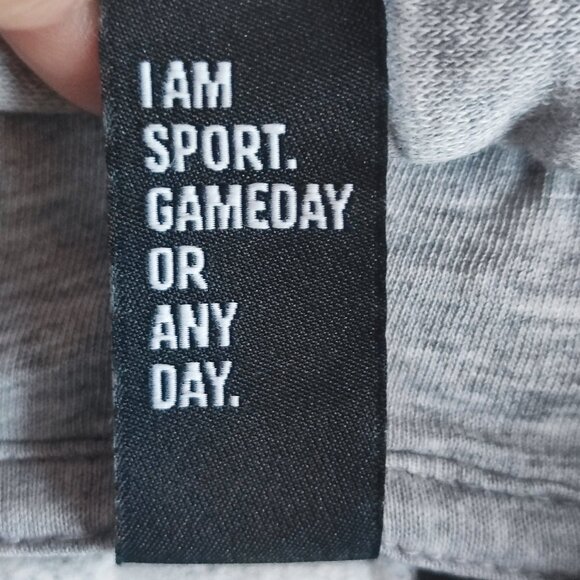 Adidas high neck hoodie women's size S grey with 3 black stripes - Picture 4 of 10